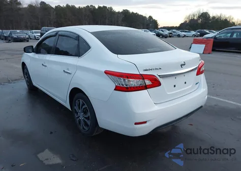 2014 Nissan Sentra Sv из США, поврежденный, VIN 3N1AB7AP2EY248270